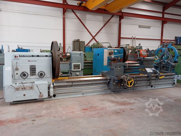 Zentraldrehbank GEMINIS GE-1200-25