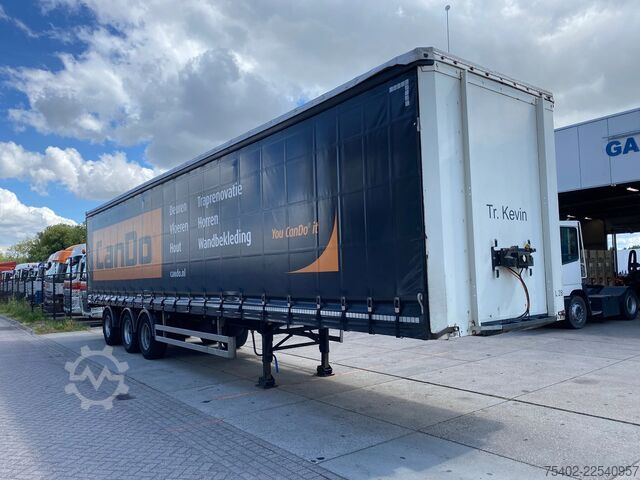 Bâches coulissantes Pacton / Hard-Wood Floor / Steering Axle / 1x Lift Axl...