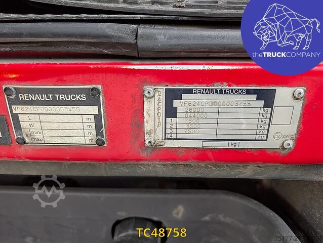 Sliding tarpaulin Renault Premium 380