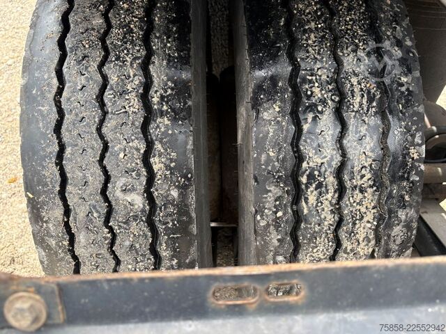 напівпричіп зі змінним шасі Krone BDF Lafette 235/75R17,5 Zwilling BPW