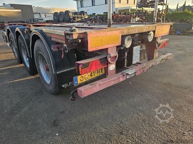 Transport de conteneurs BURG BPO 12-27 CCXGX-00/   FOOT/BPW DRUM/APK 13...