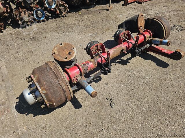 Ass SAF TRAILER AXLE DRUM SINGLE TIRE.