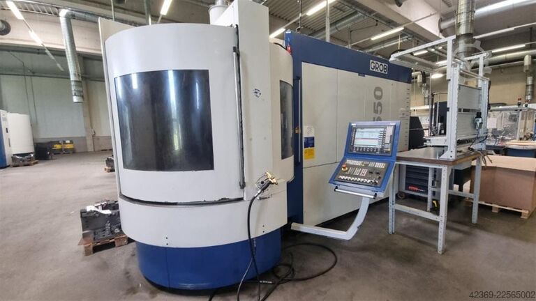 Machining Center - Univerzalni GROB-WERKE G 550 6-axis (5 Axis &U-axis Mapal)        272