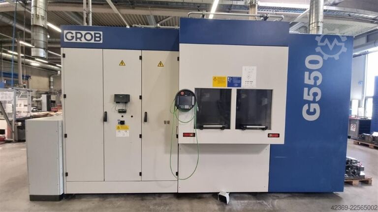 Machining Center - Univerzalni GROB-WERKE G 550 6-axis (5 Axis &U-axis Mapal)        272