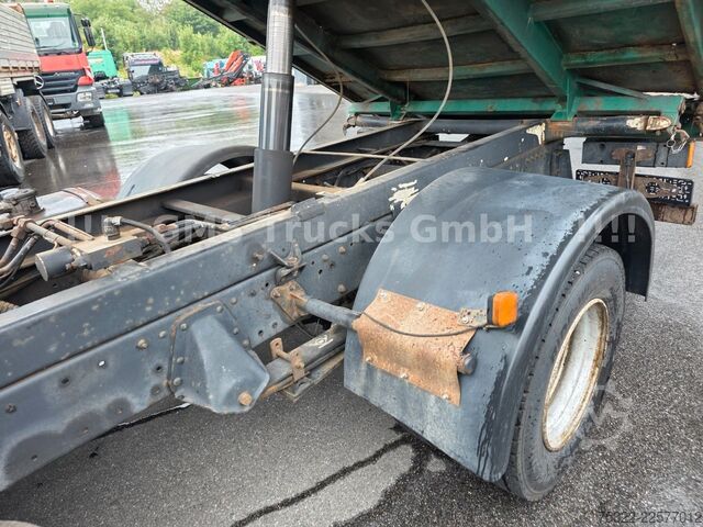 Dreiseitenkipper MAN 8.174 / E3 / Kipper Kran Greifer / 2X AHK