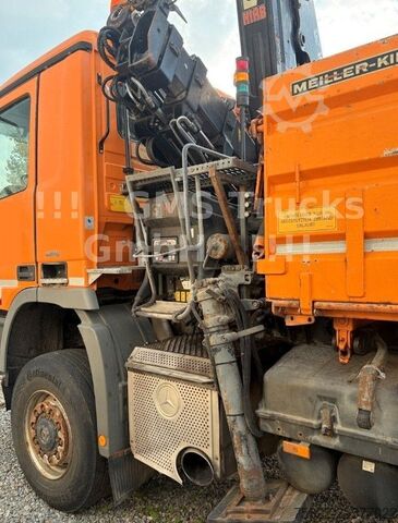 Drugo MERCEDES-BENZ Actros 1841 / 4X4 / 13m Hiab Kran / 15ton WINCH