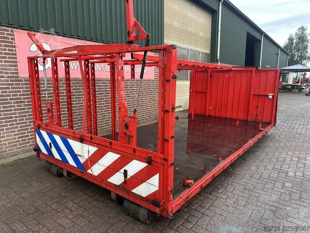 Завантаження контейнера  Container flat - Gebruikt
