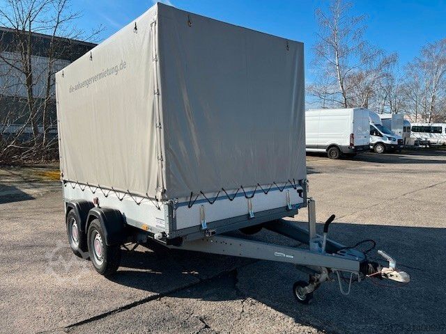 Atvērta piekabe ar tentu STEMA SySTEMA ST 27-30-18.2 Pritsche Plane 100KMH 2700