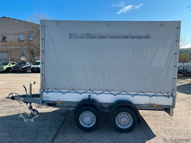 Atvērta piekabe ar tentu STEMA SySTEMA ST 27-30-18.2 Pritsche Plane 100KMH 2700