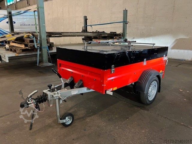 Kasti piekabe STEMA Typ FT 8.5-20- 10.1 Deckel Eintracht Frankfurt F