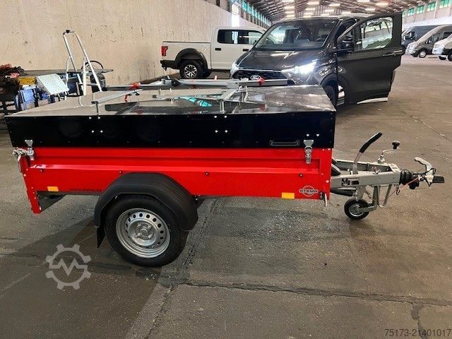 Kasti piekabe STEMA Typ FT 8.5-20- 10.1 Deckel Eintracht Frankfurt F