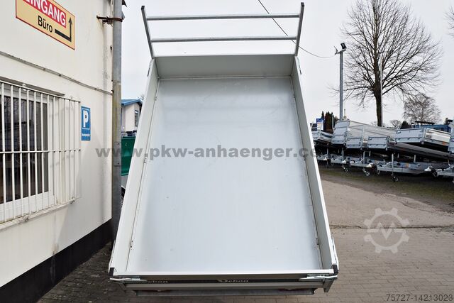 Tipper Cheval Liberté CHEVAL LIBERTE PW0LUX 1500kg 250x155x85cm Rückwärtskipper mit Gitteraufsatz