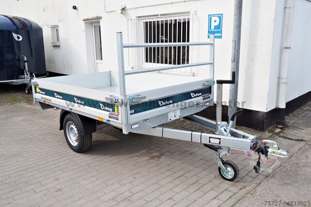 Tipper Cheval Liberté CHEVAL LIBERTE PW0LUX 1500kg 250x155x85cm Rückwärtskipper mit Gitteraufsatz