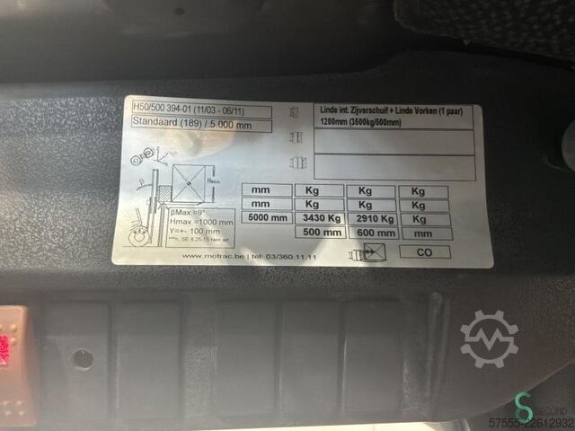 Forklift Linde H 50 D (394)