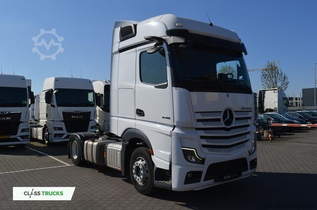 Standartinis vilkikas MERCEDES-BENZ Actros 5 1845 BigSpace MirrorCam