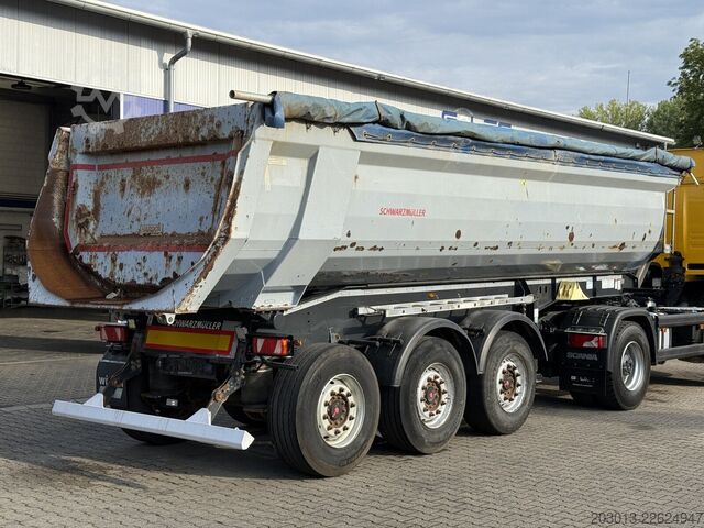 Tipper semitrailer SCHWARZMÜLLER SK K10VLN3 Kippauflieger 3 Achse