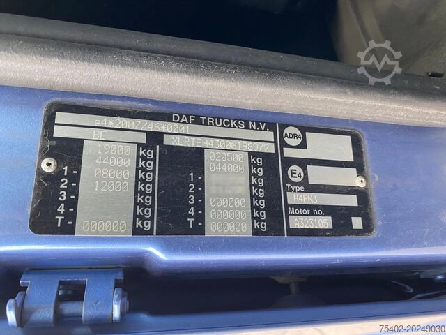 Standard-SZM DAF XF 530 / Engine Damage / Retarder