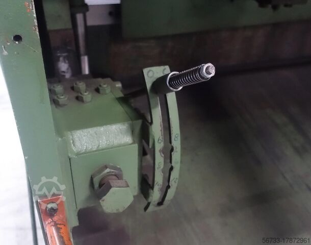 Hydr. Tafelschere HACO HS 2500 x 13 mm