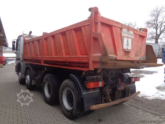 Sklápěcí vůz MERCEDES-BENZ Actros 3240 8x4 Blatt Meiller 3-S-Kipper