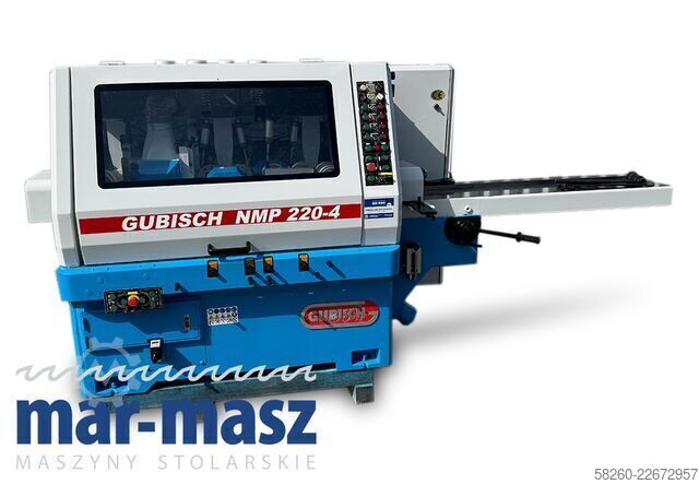เครื่องไสไม้ 4 ด้าน ขนาด 240 มม. GUBISCH NMP 220/4