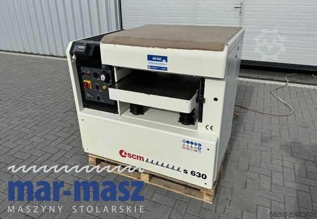 Cepillo de grosor, gruesadora, cepillo 630 SCM S630