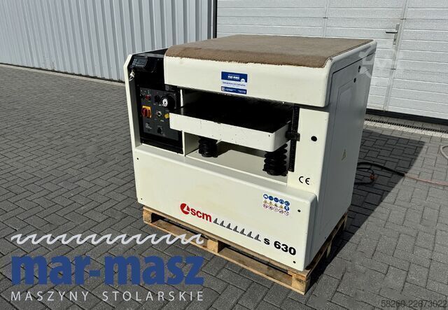 Cepillo de grosor, gruesadora, cepillo 630 SCM S630