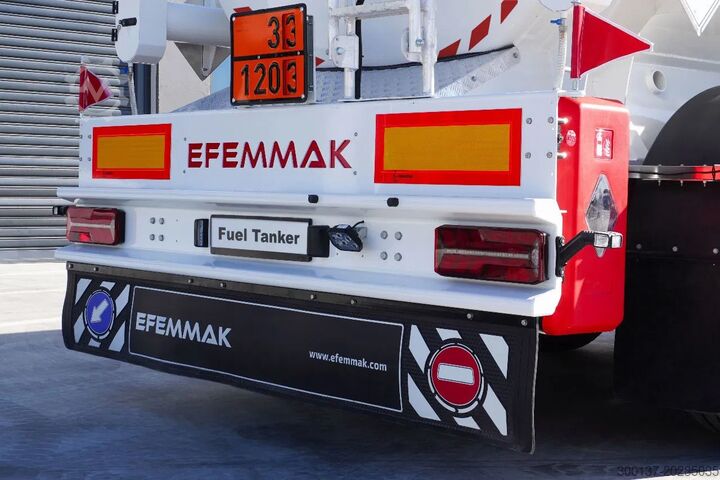 Serbatoio Diversen EFEMMAK Fuel tank semi-trailer 36.000 liter ADR