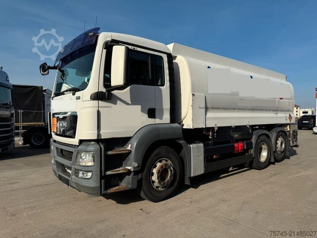 タンクローリー MAN TGS26.360 * OBEN & UNTEN * 3 KAMMER * ALUFELGEN*