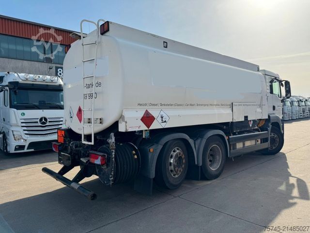 タンクローリー MAN TGS26.360 * OBEN & UNTEN * 3 KAMMER * ALUFELGEN*