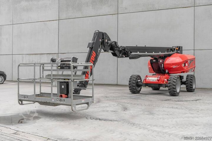 Plataforma de trabajo telescópica articulada Manitou 280 TJ