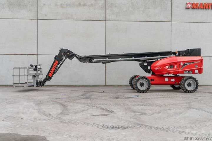 Plataforma de trabajo telescópica articulada Manitou 280 TJ