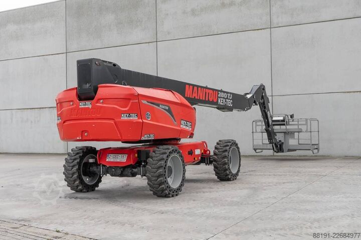 Plataforma de trabajo telescópica articulada Manitou 280 TJ