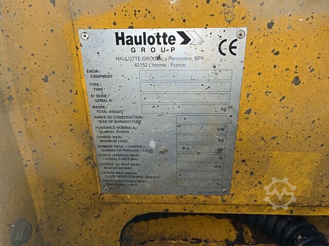 Sakseløftbord Haulotte Compact 12 (12m)