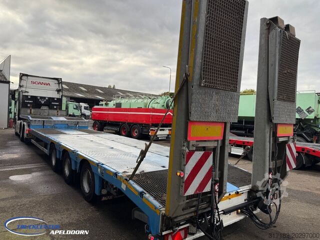 Încărcător semi-scăzut MAX Trailer F-S43-1A1Y Liftbaar dek, Uitschuifbaar, Laadram...