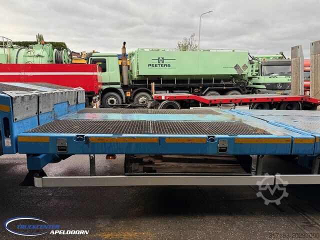 Încărcător semi-scăzut MAX Trailer F-S43-1A1Y Liftbaar dek, Uitschuifbaar, Laadram...