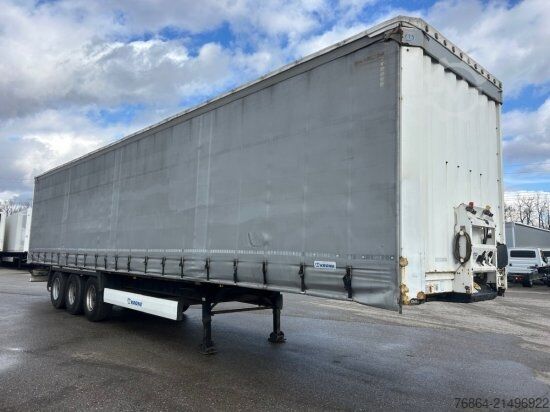 Відкритий напівпричіп з тентом KRONE SD TAUTLINER, EDSCHA-VERDECK, BPW-ACHSEN,