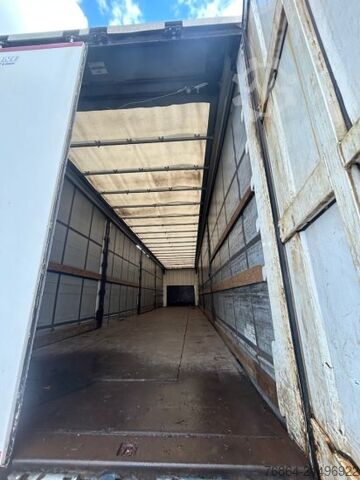 Відкритий напівпричіп з тентом KRONE SD TAUTLINER, EDSCHA-VERDECK, BPW-ACHSEN,