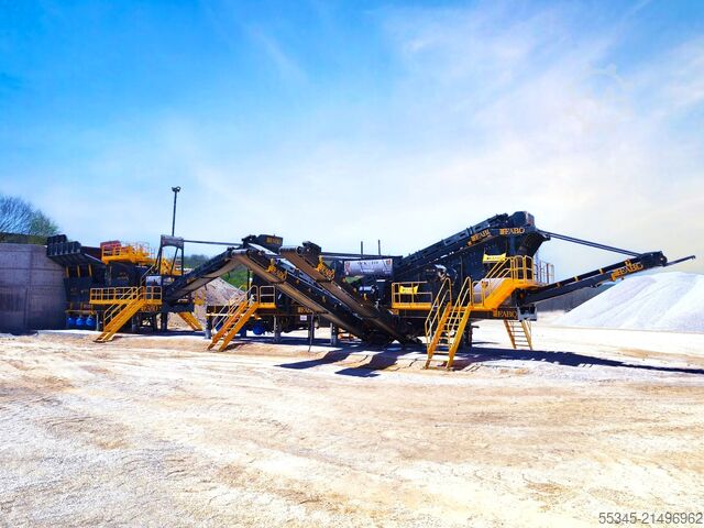 Brechanlage/Mobile Brechanlage FABO Mobile Crushing Plant Mobile Jaw Crusher MCK-110