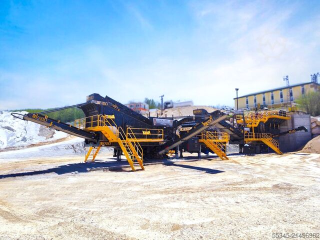 Brechanlage/Mobile Brechanlage FABO Mobile Crushing Plant Mobile Jaw Crusher MCK-110