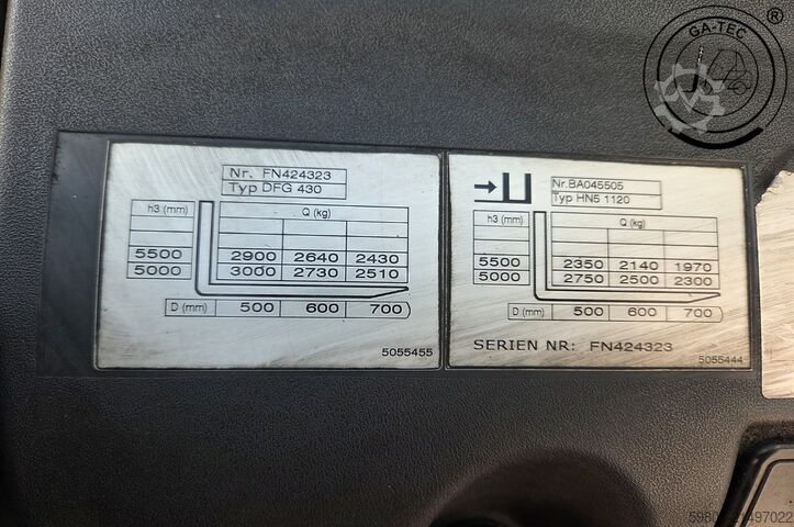  Jungheinrich DFG 430