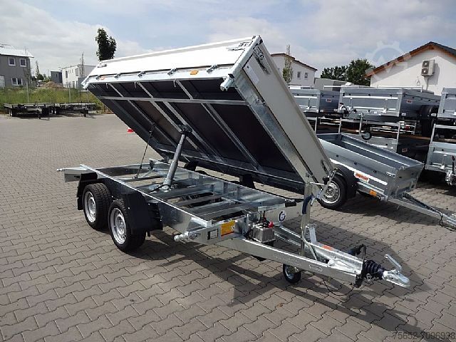 三向自卸拖车 Hapert Cobalt HM-2 3,05x1,80m 2700kg Handpumpe