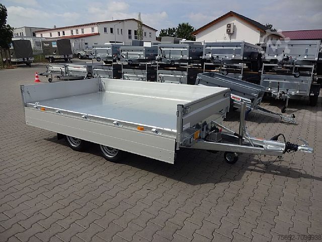 三向自卸拖车 Hapert Cobalt HM-2 3,05x1,80m 2700kg Handpumpe