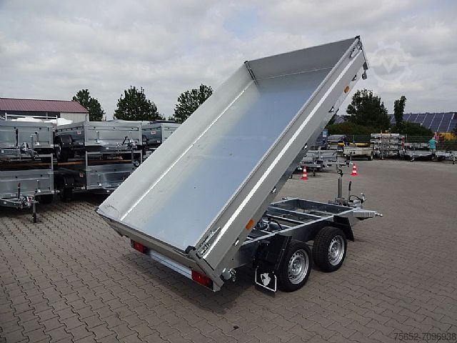 三向自卸拖车 Hapert Cobalt HM-2 3,05x1,80m 2700kg Handpumpe