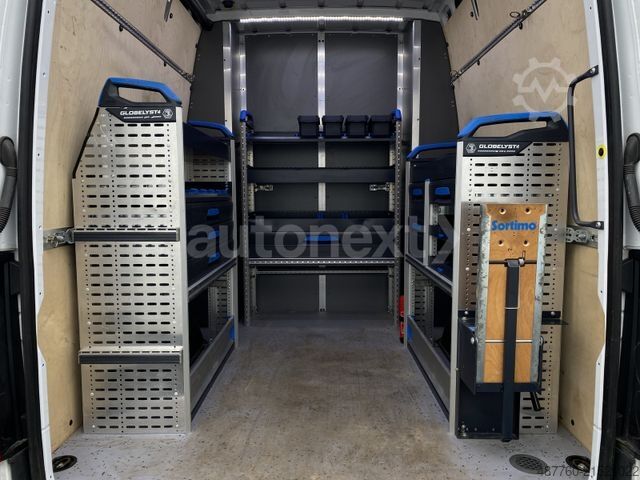 Bestelwagen met verhoogd dak MERCEDES-BENZ Sprinter 314 Mixto *Werkstatt* 6-SITZE+KAMERA 53