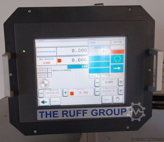 Μηχανή περιέλιξης τραπεζιού με στήριγμα (headstock). RUFF LW-90