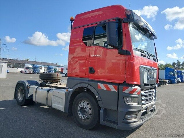 Standard trækkerunit MAN TGX 18.470 BL Kipphydraulik Retarder Alu
