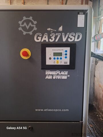 гвинтовий компресор ATLAS COPCO GA37 VSD