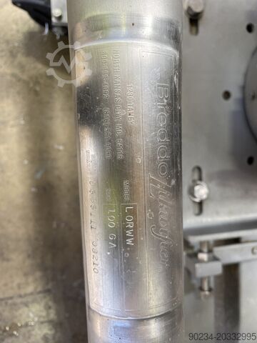 Tanque de mistura vertical em aço inoxidável de 378 litros / Liquificador. BREDDO LORWW
