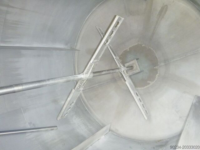 Tanque misturador vertical em aço inoxidável de 12.500 L da ZUGIL ZUGIL 12500 Liters