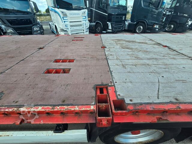 Semirimorchio con piattaforma di lavoro KRONE SD * PLATEAU * BPW * STAHLMATTEN